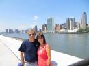 Pete and Diane: Good cruising friends living in Queens who showed us Coney Island!